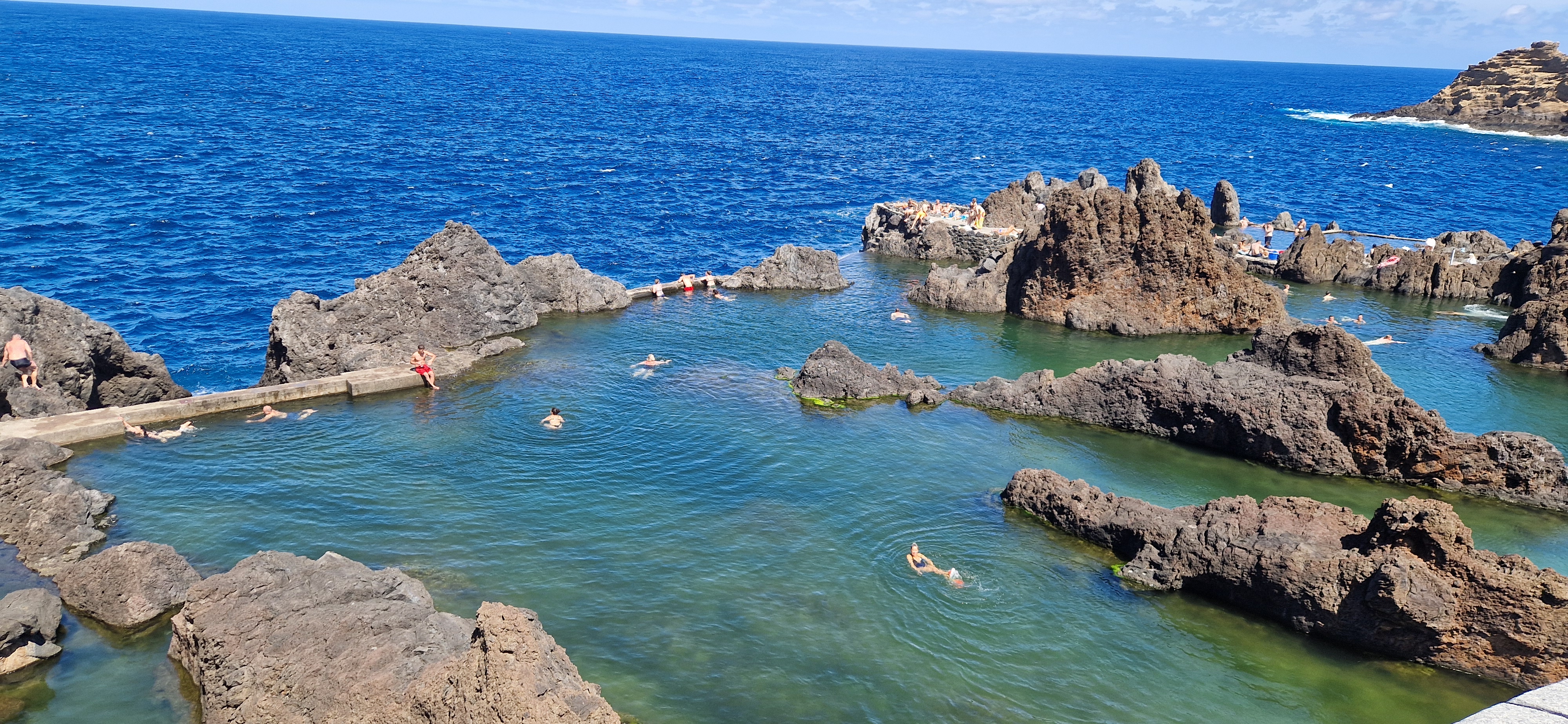 Natural sea pools, Madeira