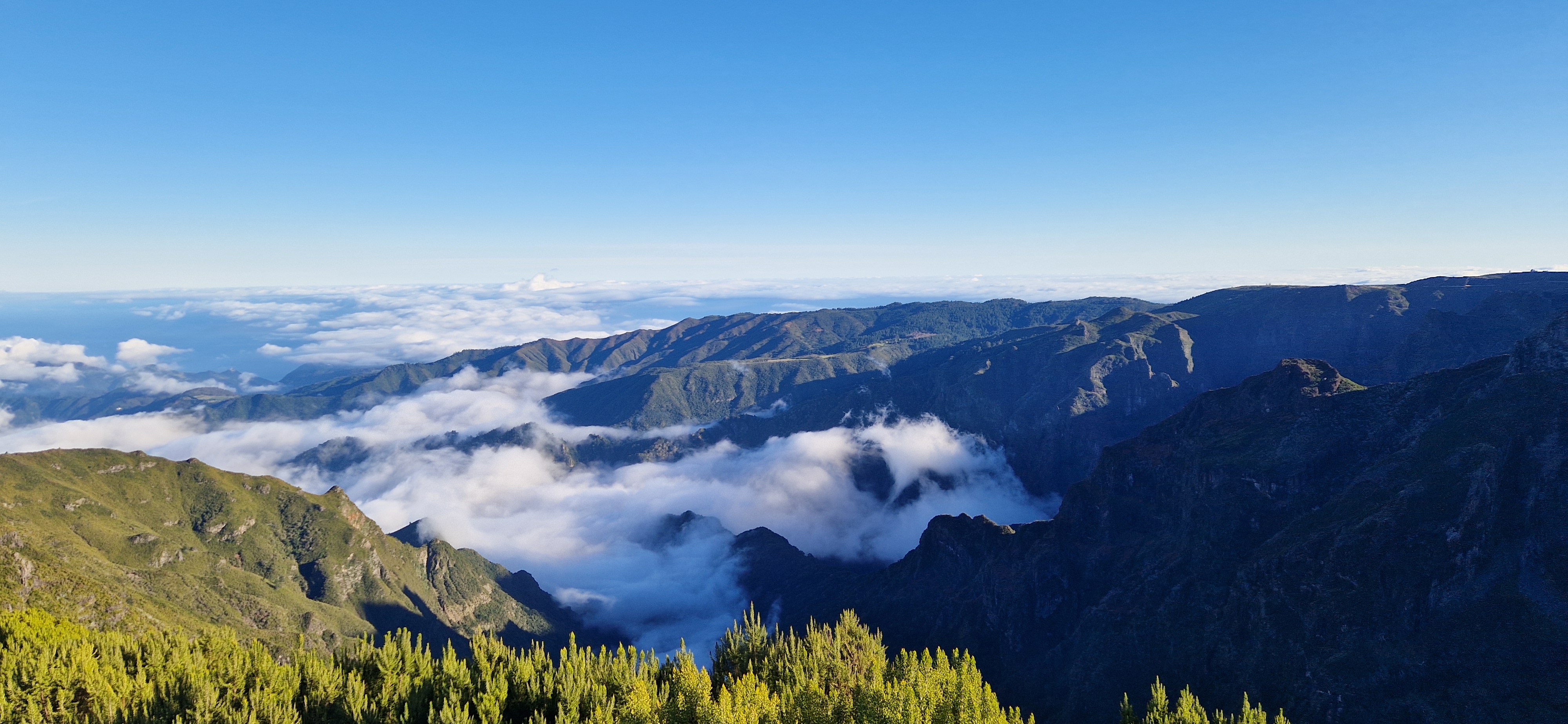 Mountains and clouds, Madeira